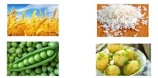 Erhéijung Protein a Faser an der Diät